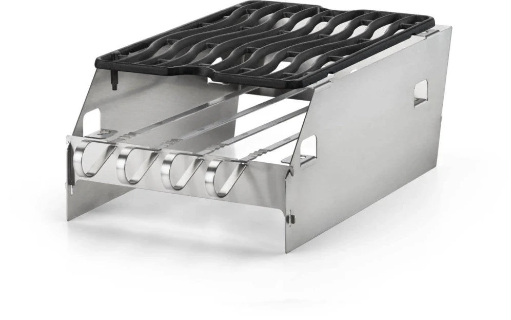 71301 - Ensemble De Déflecteur Pour Brûleur Latéral - Grand Avec Support À Brochettes - Image 4