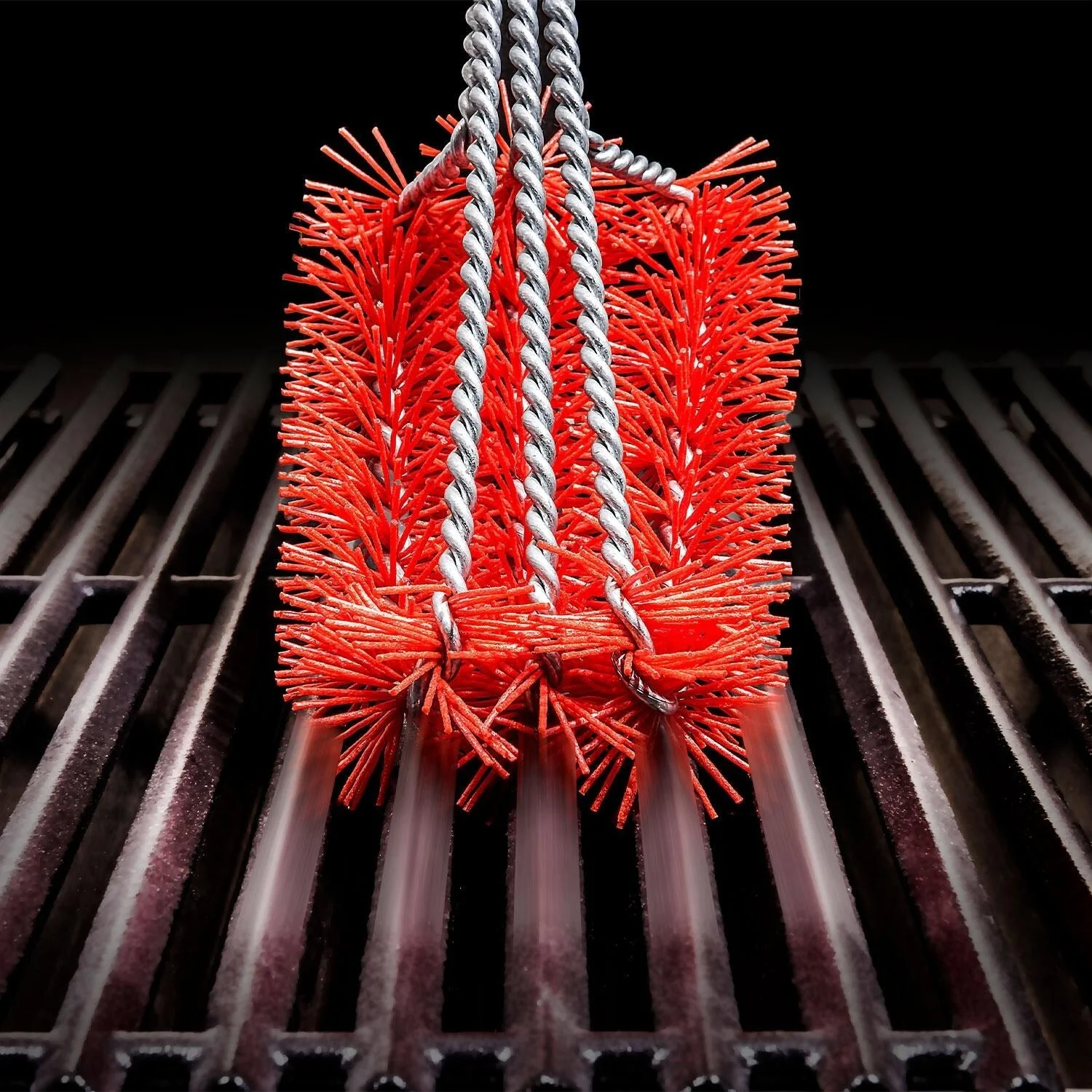 7659879R06 - Char-Broil - Brosse tripple-row verticale Safer Clean - Image 3