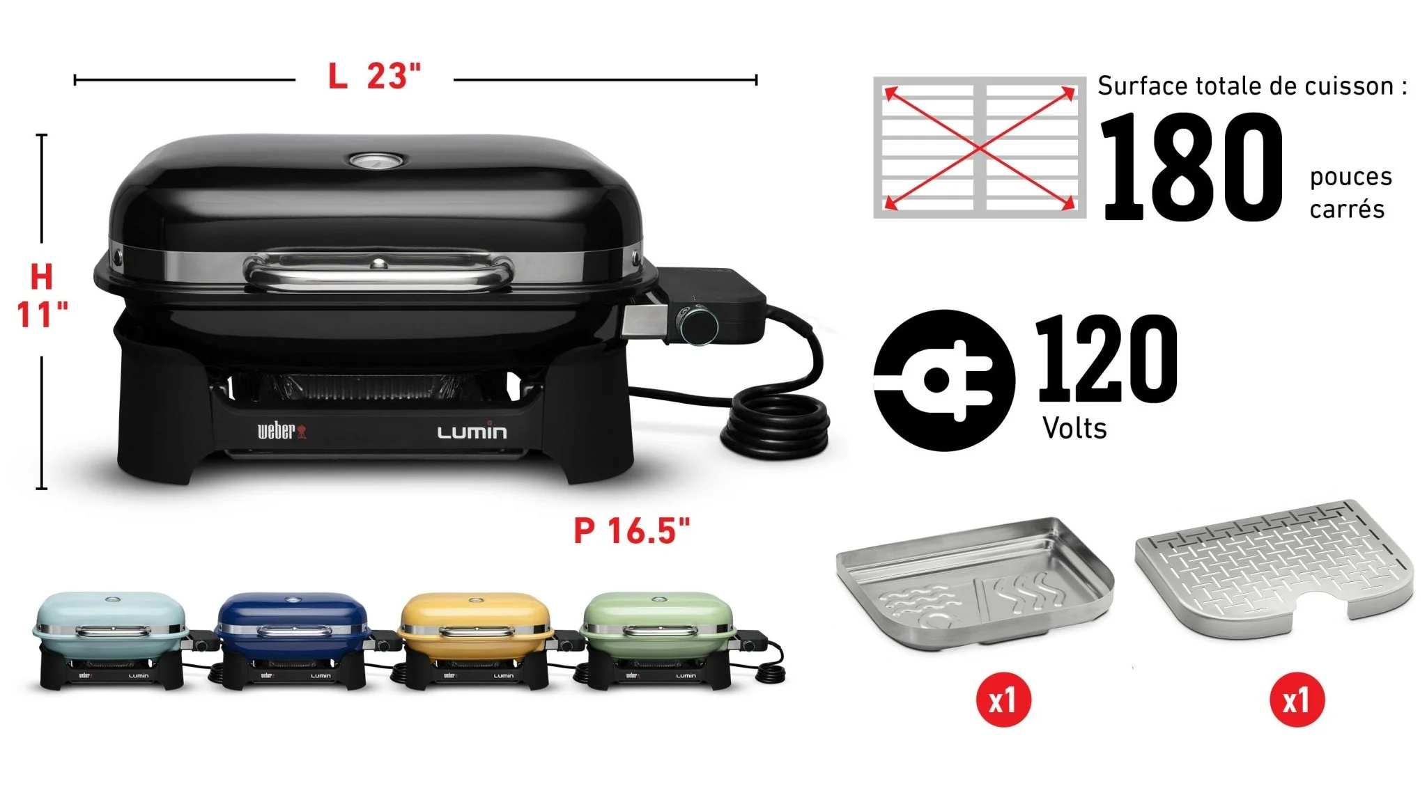 91010901 - Barbecue électrique Lumin Compact - Image 5