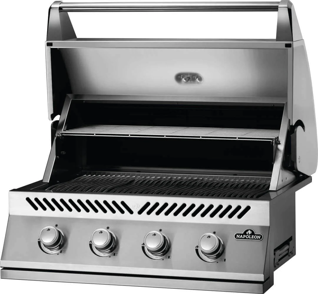 BI32PSS - Built-in 500 Series 32 Propane Gas Grill, Stainless Steel - Image 4