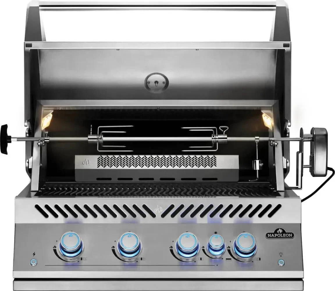 BIG32RBNSS-1 - Grill encastré série 700 32po avec brûleurs infrarouge doubles Nouvelle génération Naturel Stainless Steel - Image 2