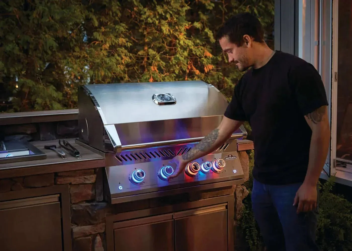 BIG32RBNSS-1 - Grill encastré série 700 32po avec brûleurs infrarouge doubles Nouvelle génération Naturel Stainless Steel - Image 5