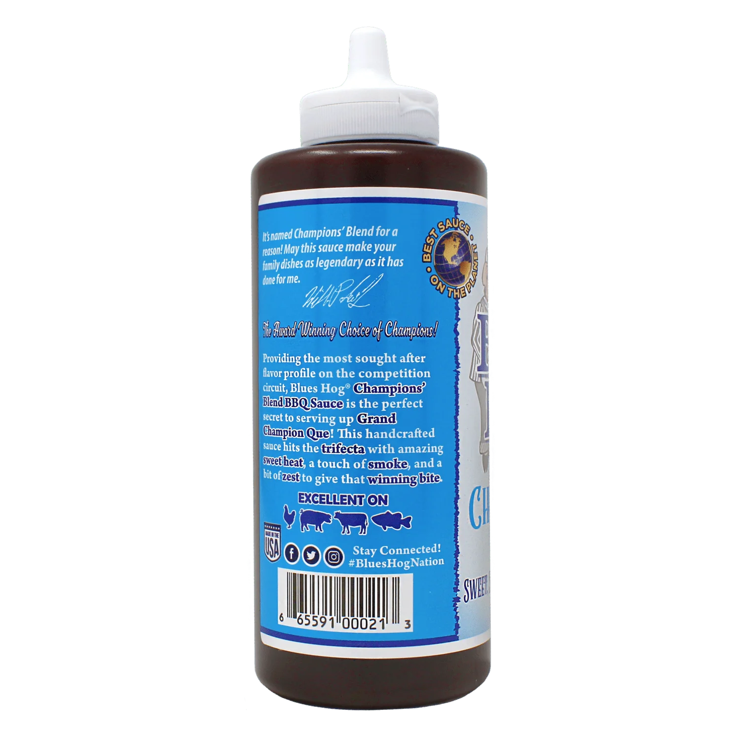 Sauce Champion 's Blend 712 ml (24 oz) - Image 2