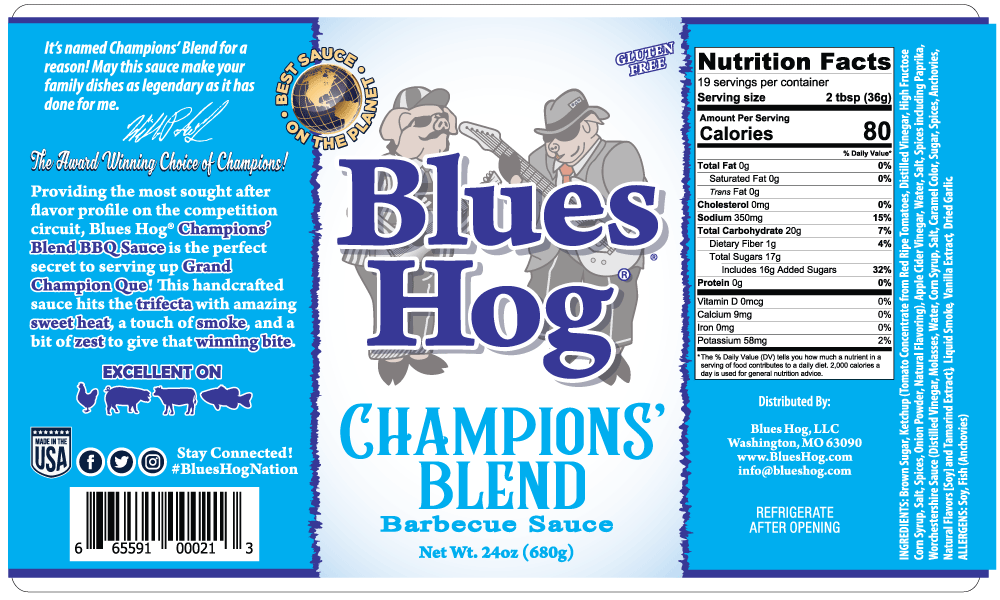 Sauce Champion 's Blend 712 ml (24 oz) - Image 4