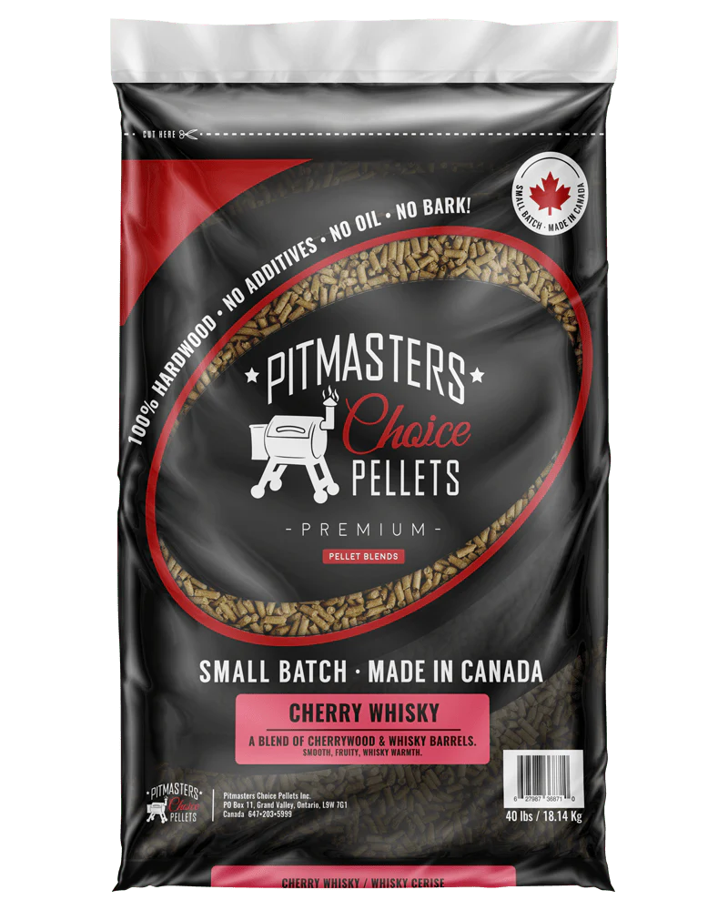 PMCP-PCW - Pitmasters Choice Pellets - Granules Cerisier / Whiskey