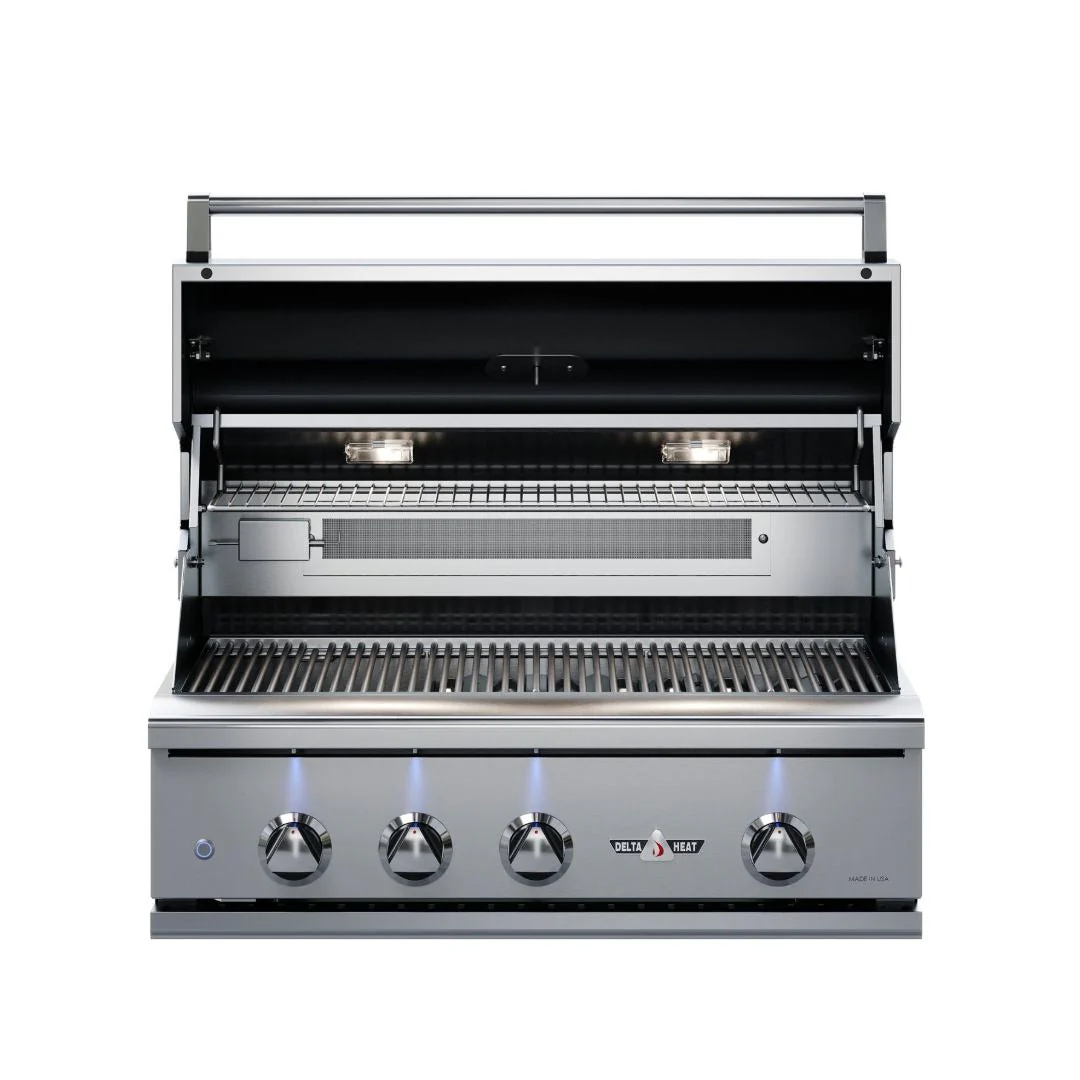 DHBQ32RS-D-L - Grill encastrable avec rôtisserie infrarouge et zone de saisie de 32'' - Propane - Image 3