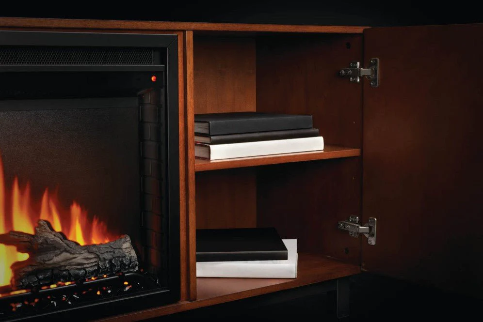 Ensemble de cabinet Bella avec foyer électrique 26" - NEFP26-3120WN - Image 5