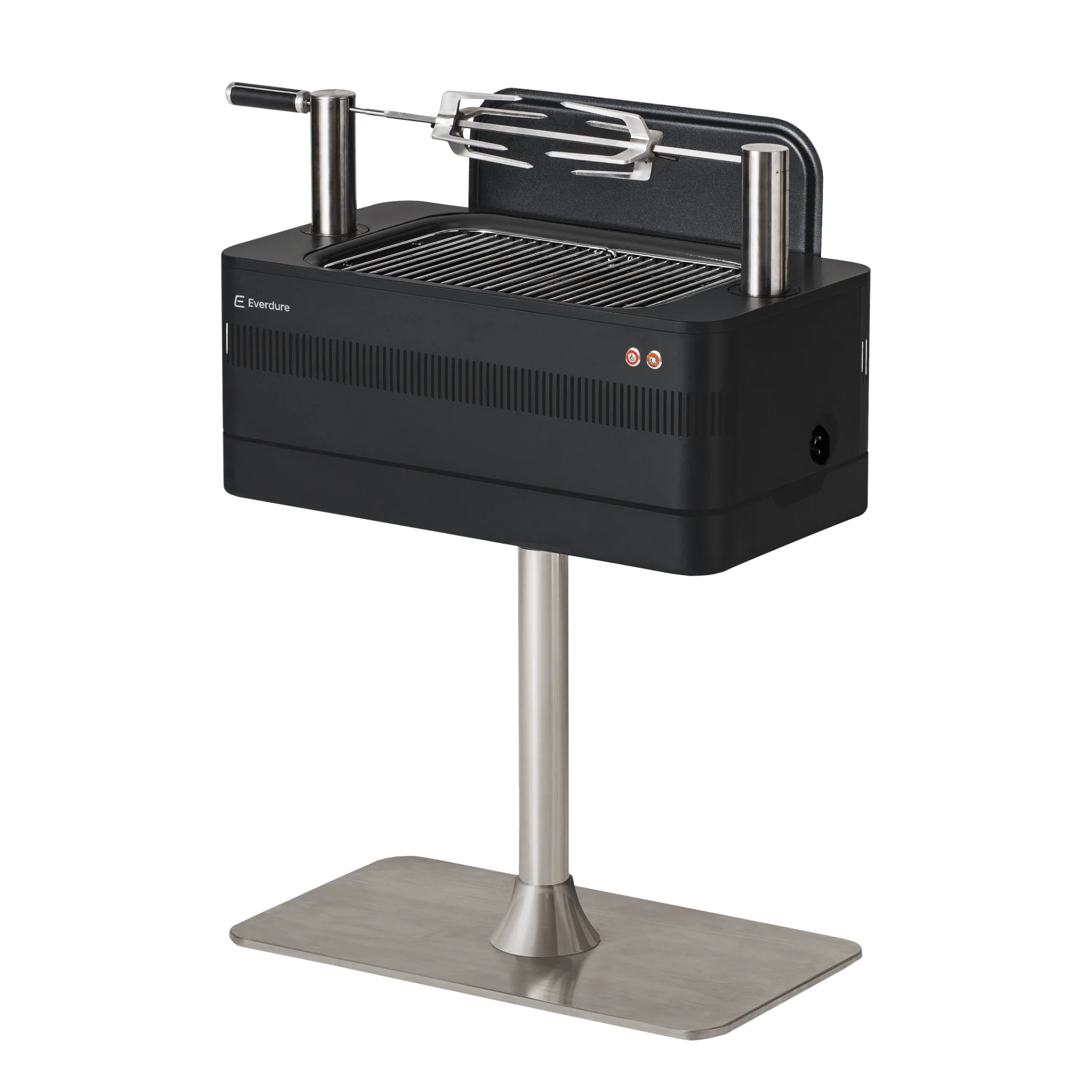 HBCE1BBSUS - Everdure - Fusion Charcoal Grill - All Black - Image 2
