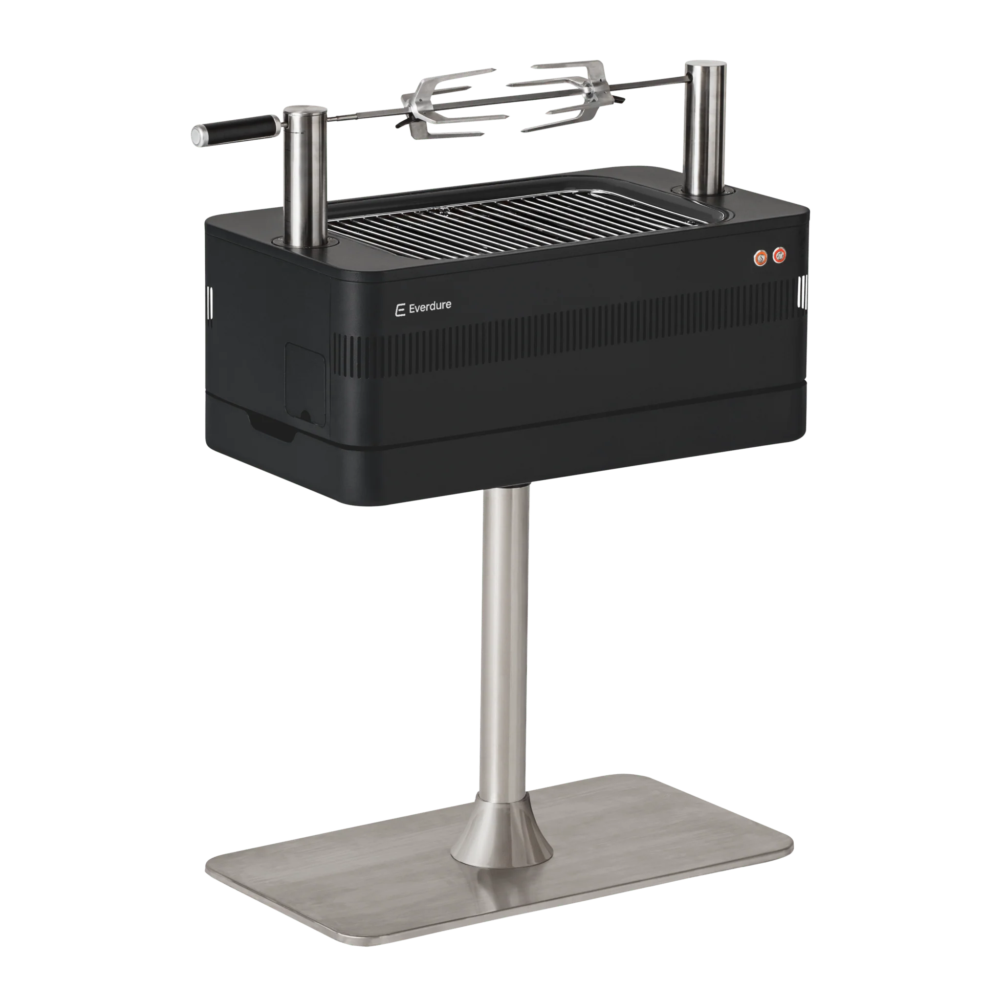 HBCE1BBSUS - Everdure - Fusion Charcoal Grill - All Black - Image 4