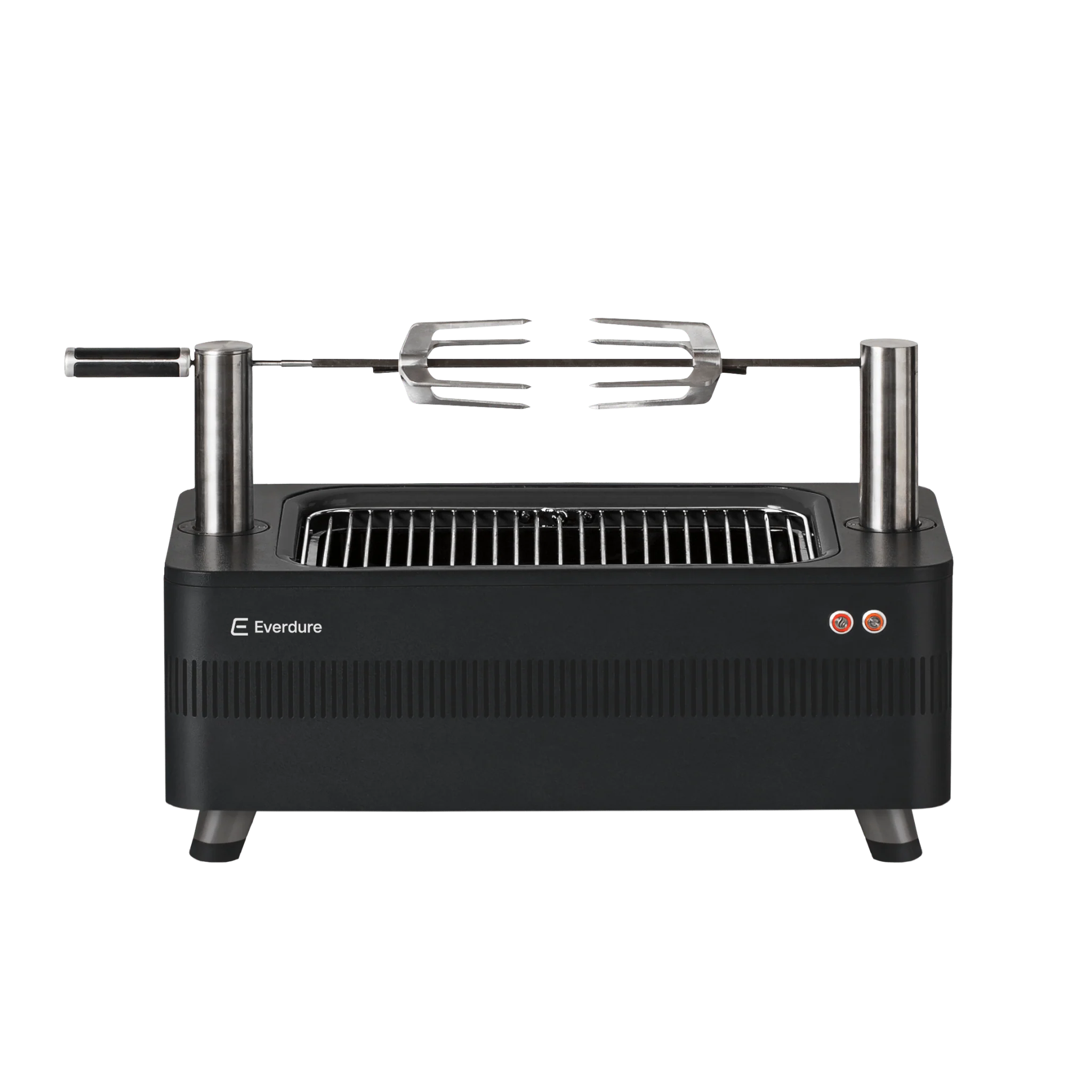 HBCE1BBSUS - Everdure - Fusion Charcoal Grill - All Black - Image 8