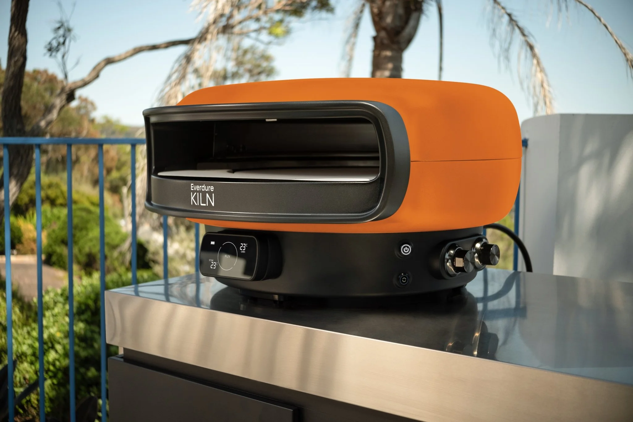 HBEKILN2SUSNG - Everdure - KILN 2 Burner - Stone - NG Pizza - Image 5