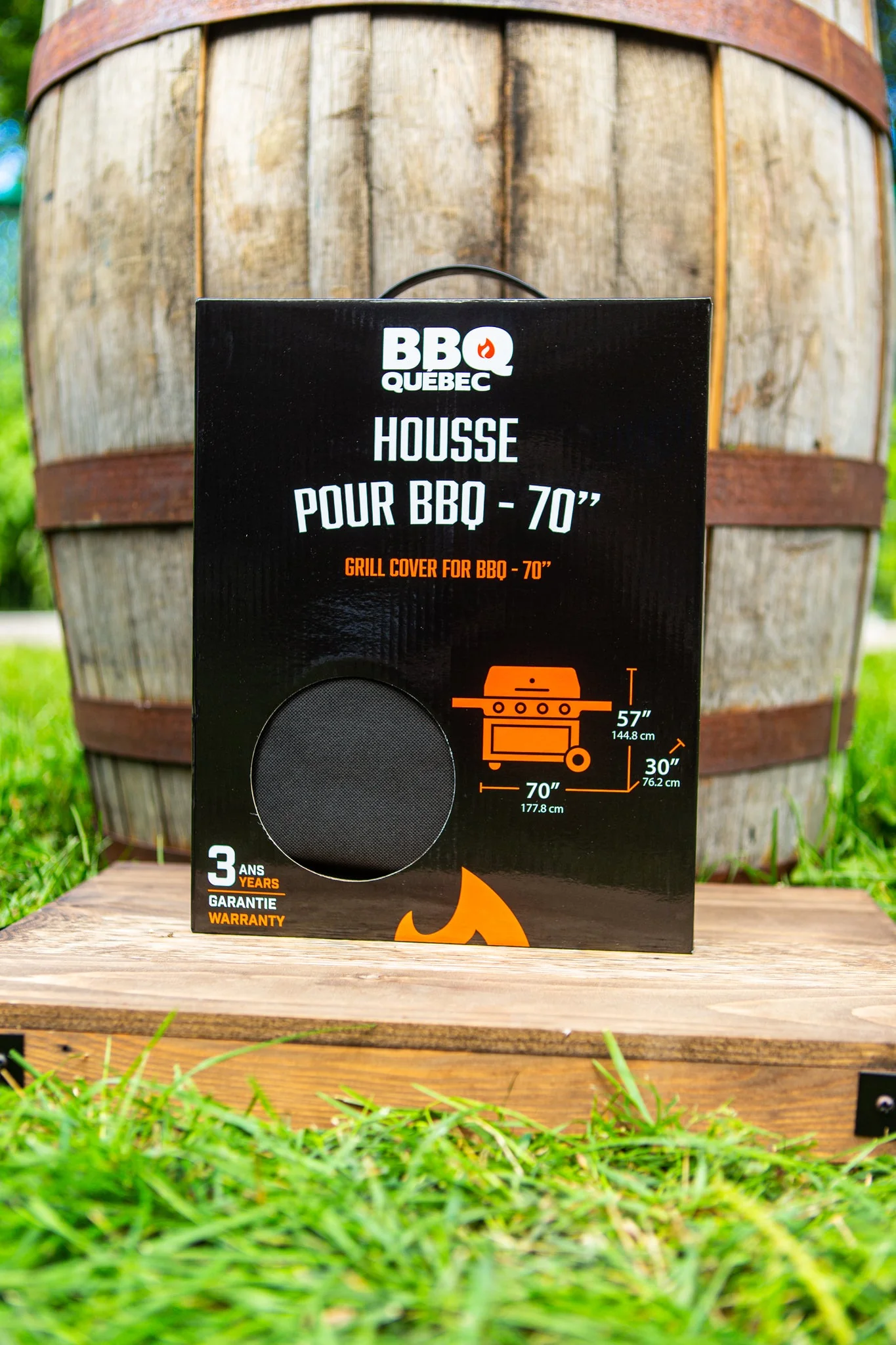 Housse pour barbecue au gaz 70 pouces BBQ Québec - Image 2