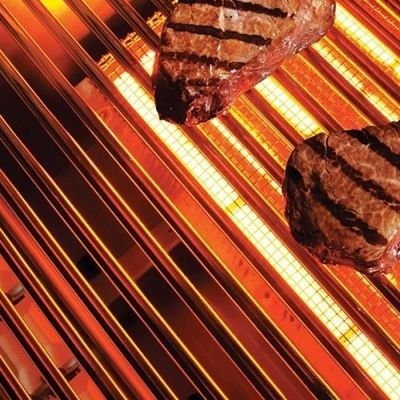 L601PSR-LP – Sedona – BBQ encastrable 36 po avec rôtisserie – 1 brûleur infrarouge ProSear et 2 brûleurs tubulaires en acier inoxydable. - Image 4
