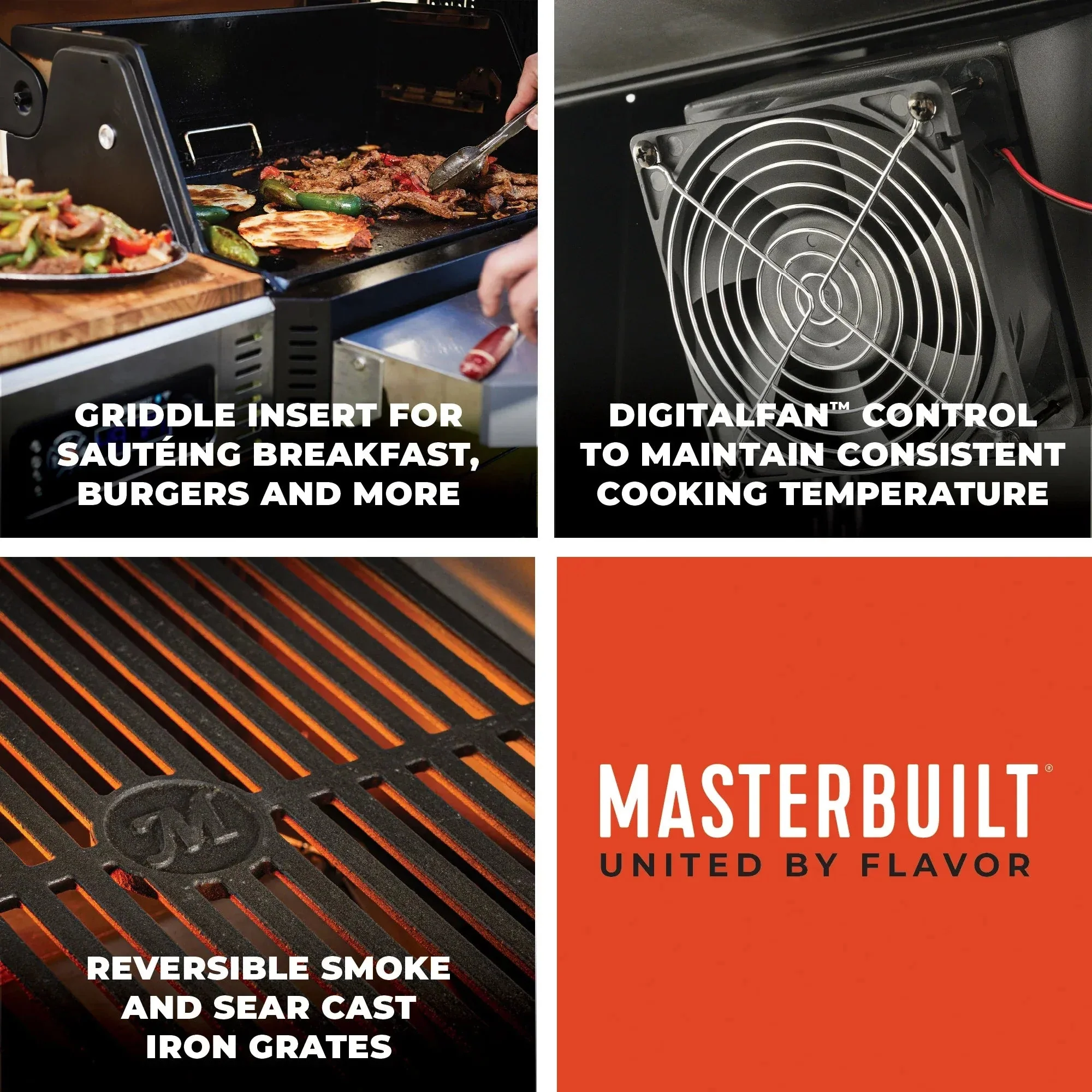 MB20040221 - Gravity Series 800 Digital Charcoal Griddle + Grill + Smoker - Image 6