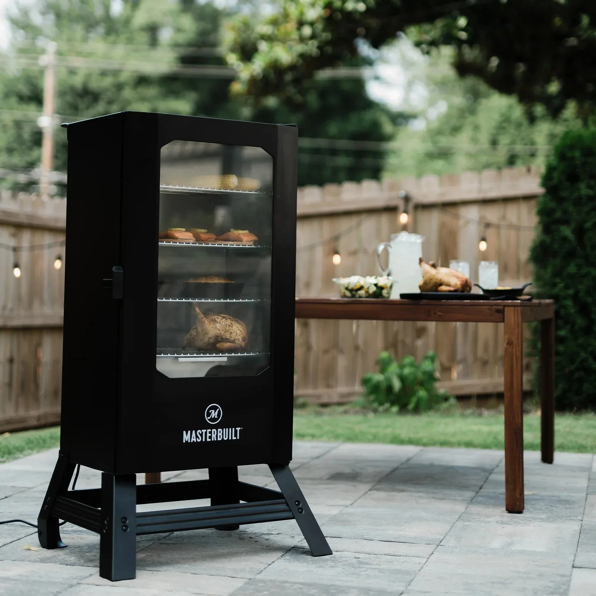 MB20070122 - 40" Digital Electric Smoker - Image 3