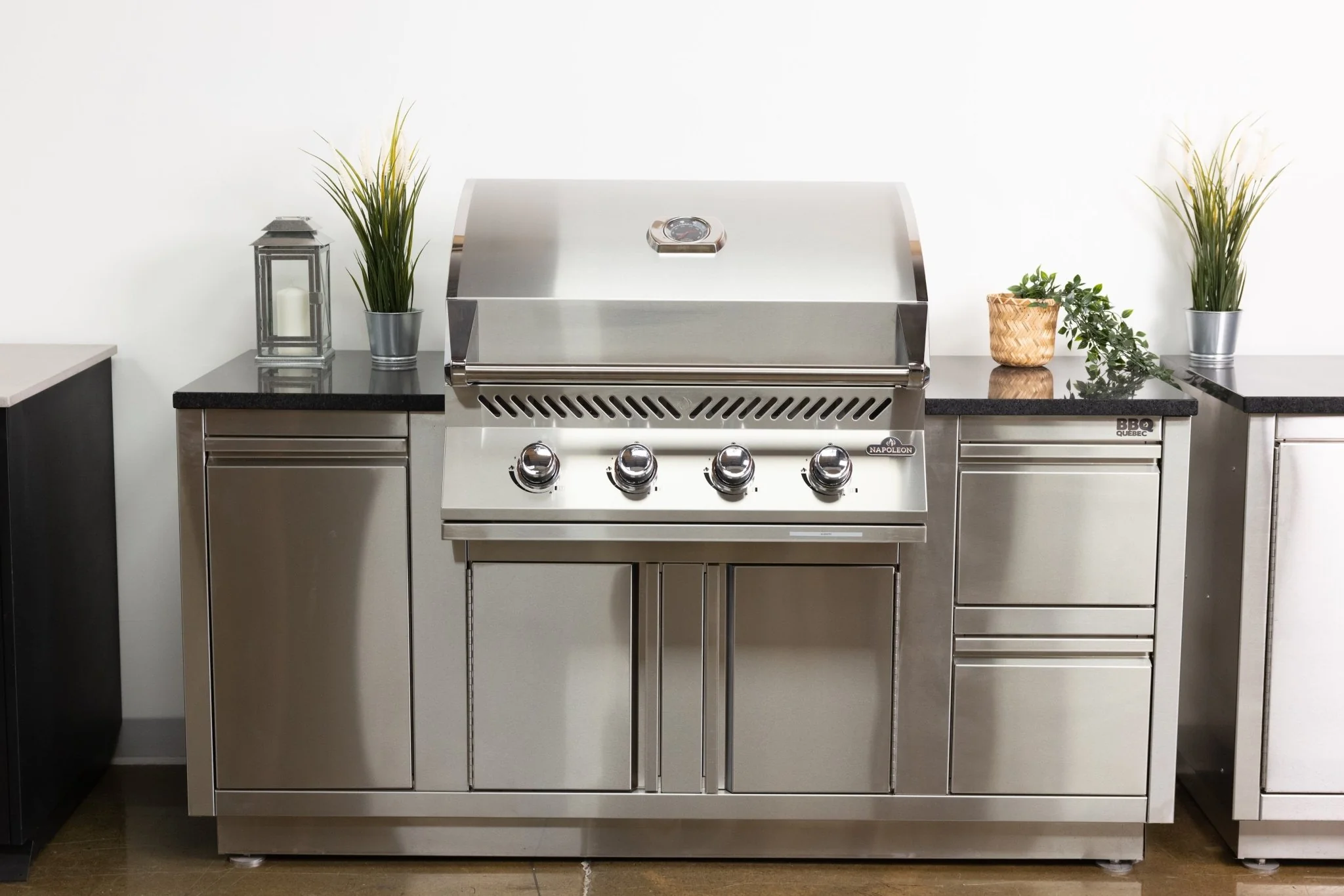 Module de cuisine extérieure Alésia M23 de Cuinox X BBQ Québec.