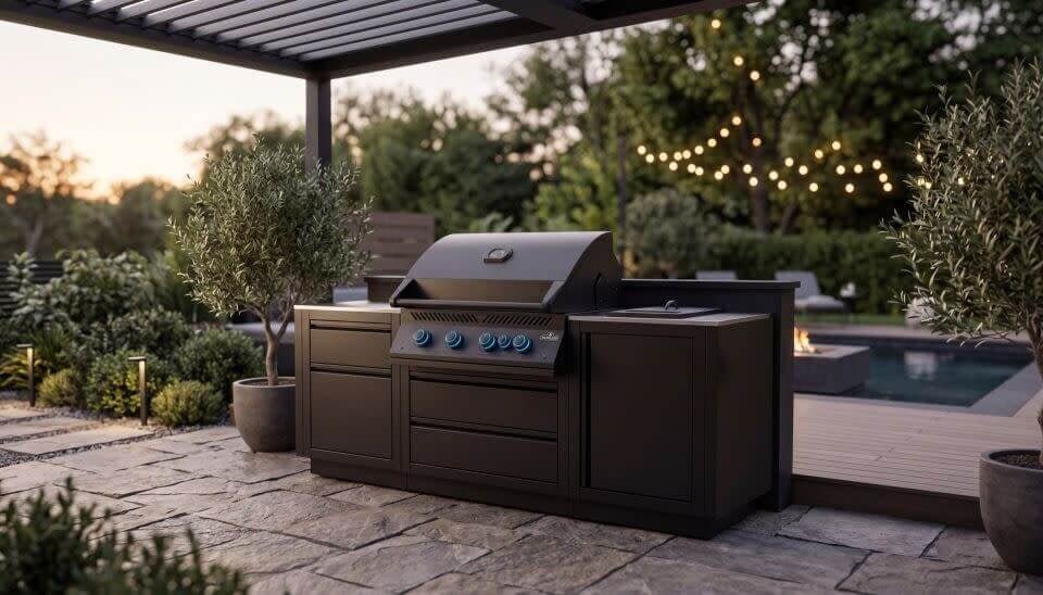 OOK-002 - Napoleon Cuisine OASIS Built-In 32" Comptoir Stainless Phantom LP - Image 2