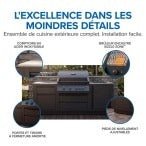 OOK-002 - Napoleon Cuisine OASIS Built-In 32" Comptoir Stainless Phantom LP - Image 5