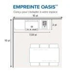OOK-002 - Napoleon Cuisine OASIS Built-In 32" Comptoir Stainless Phantom LP - Image 8