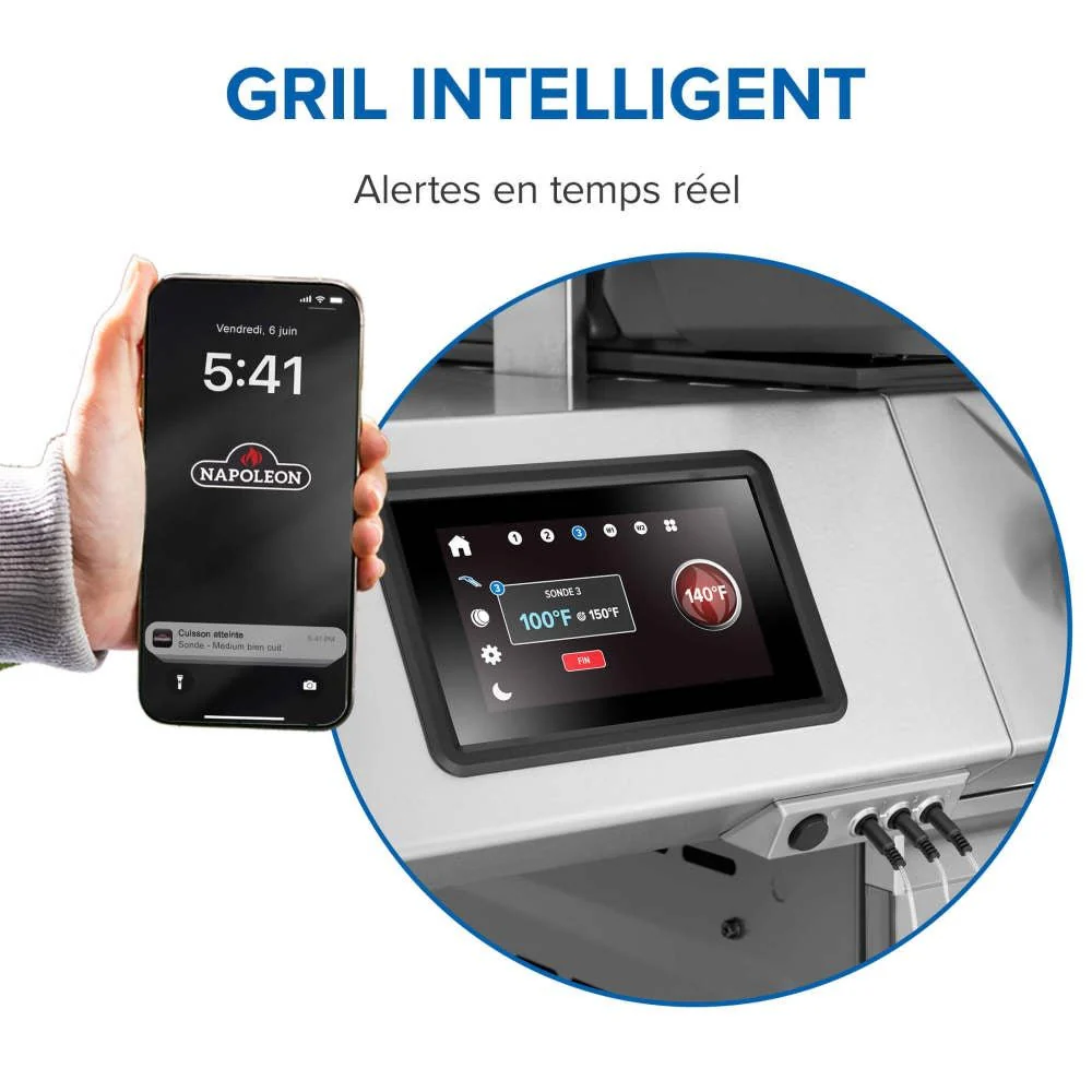 PRO500VXRSIBNSS - Gril Prestige PRO 500 au gaz naturel avec technologie intelligente - Image 4
