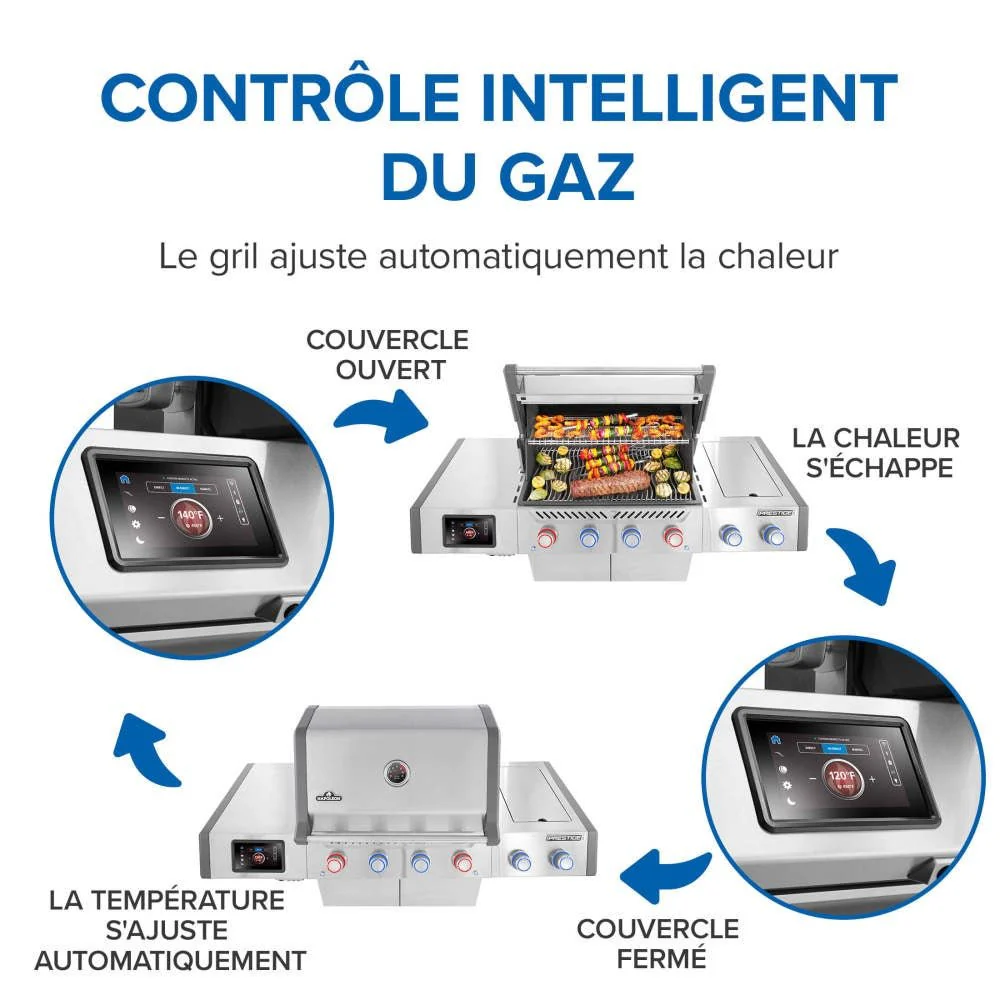 PRO500VXRSIBNSS - Gril Prestige PRO 500 au gaz naturel avec technologie intelligente - Image 5