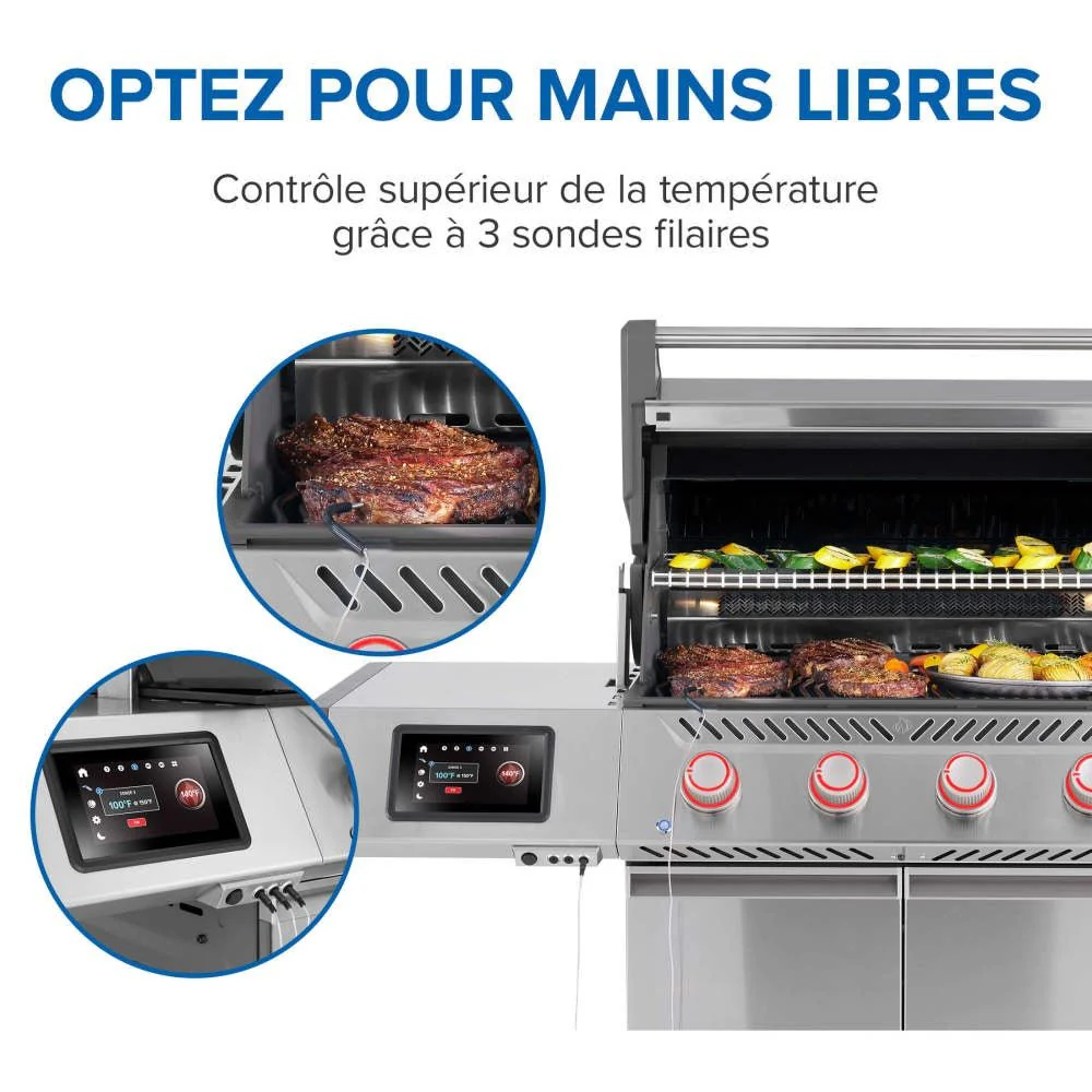 PRO500VXRSIBNSS - Gril Prestige PRO 500 au gaz naturel avec technologie intelligente - Image 9