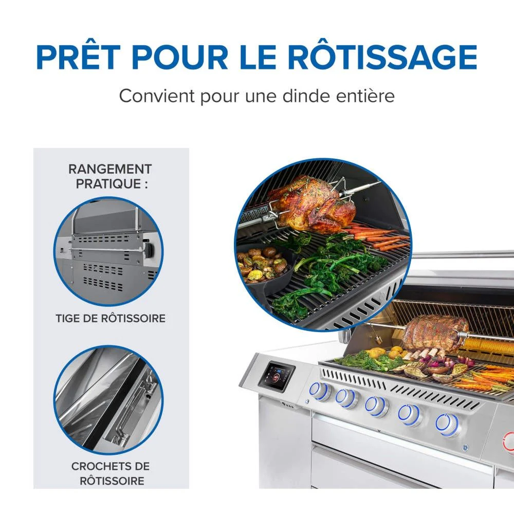 PRO665VXRSIBNSS - Gril Prestige PRO 665 Élite au gaz naturel avec technologie intelligente et boîte à fumage électrique - Image 16