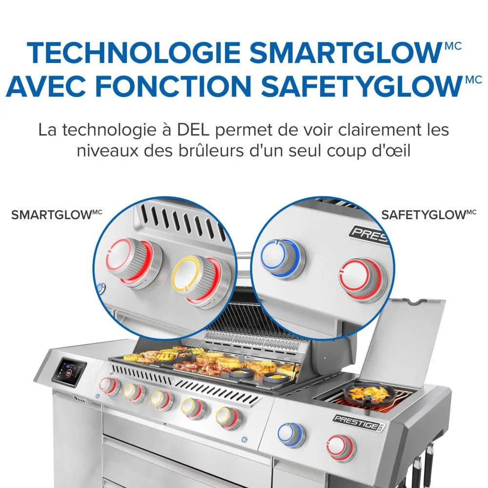 PRO665VXRSIBNSS - Gril Prestige PRO 665 Élite au gaz naturel avec technologie intelligente et boîte à fumage électrique - Image 6