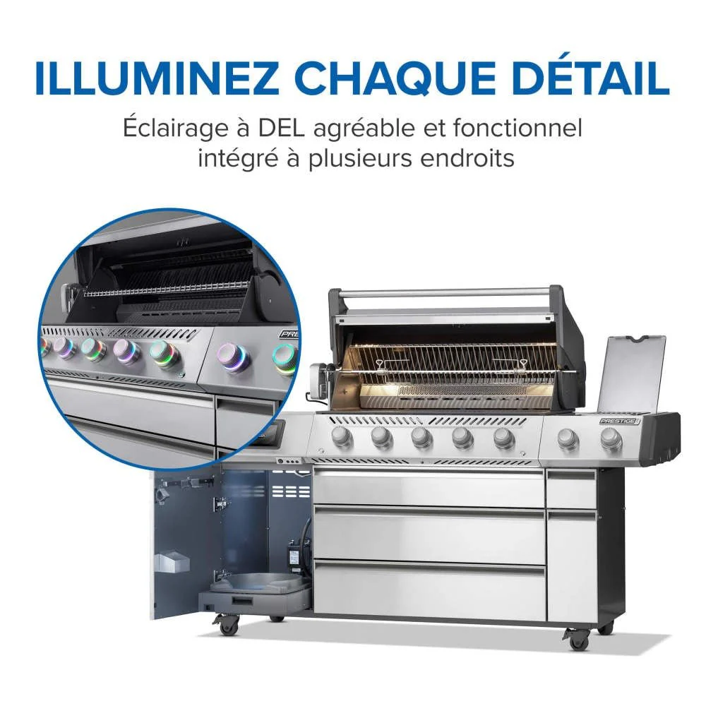 PRO665VXRSIBNSS - Gril Prestige PRO 665 Élite au gaz naturel avec technologie intelligente et boîte à fumage électrique - Image 9