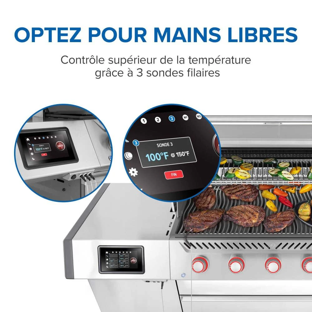 PRO665VXRSIBPSS - Gril Prestige PRO 665 Élite au propane avec technologie intelligente et boîte à fumage électrique - Image 12