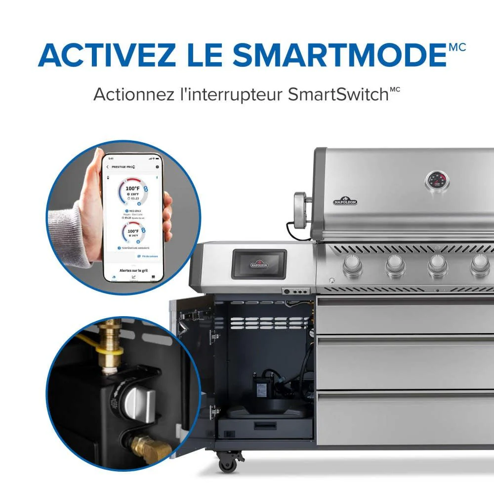 PRO665VXRSIBPSS - Gril Prestige PRO 665 Élite au propane avec technologie intelligente et boîte à fumage électrique - Image 15