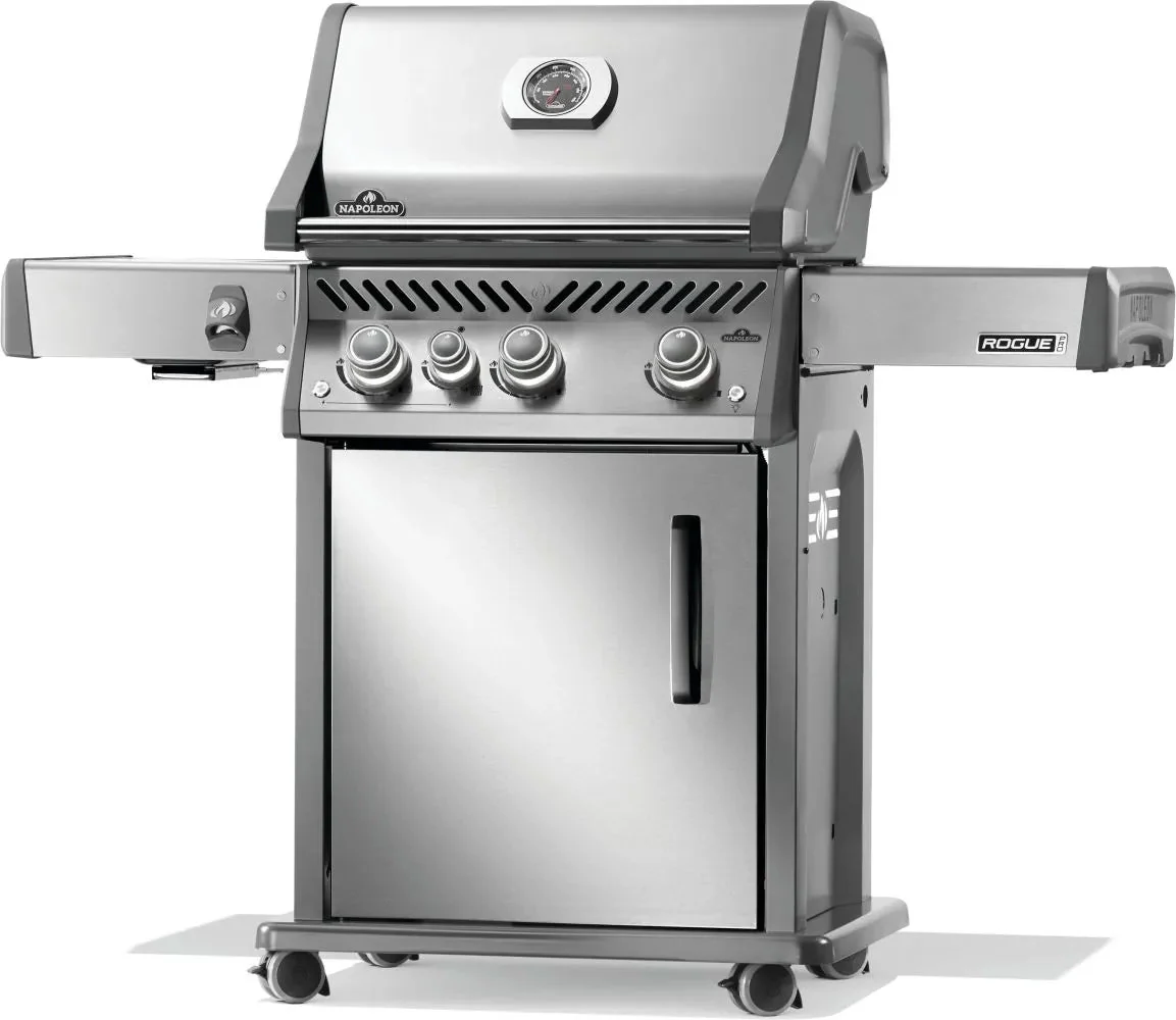 RP425SIBPSS-2 - Gril Rogue PRO 425 au propane avec brûleur latéral infrarouge, acier inoxydable - Image 2