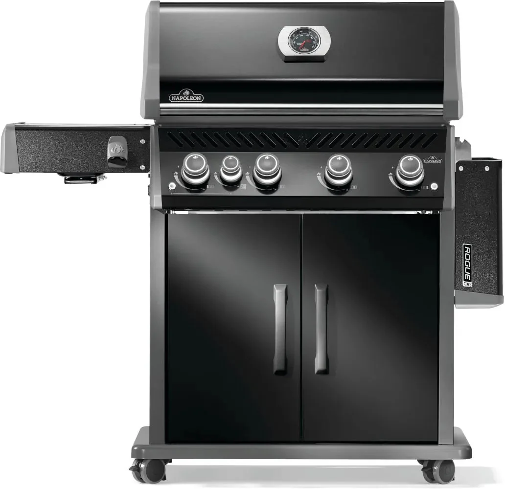 RP525SIBNK-2 - Napoleon Rogue PRO 525 au gaz naturel avec brûleur latéral infrarouge, noir - Image 4