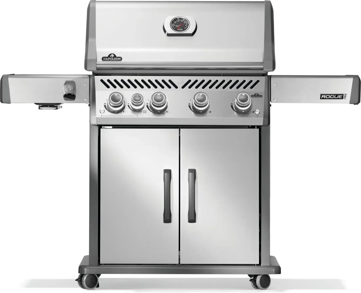 RP525SIBNSS-2 - Napoléon Rogue PRO 525 au gaz naturel avec brûleur latéral infrarouge, acier inoxydable