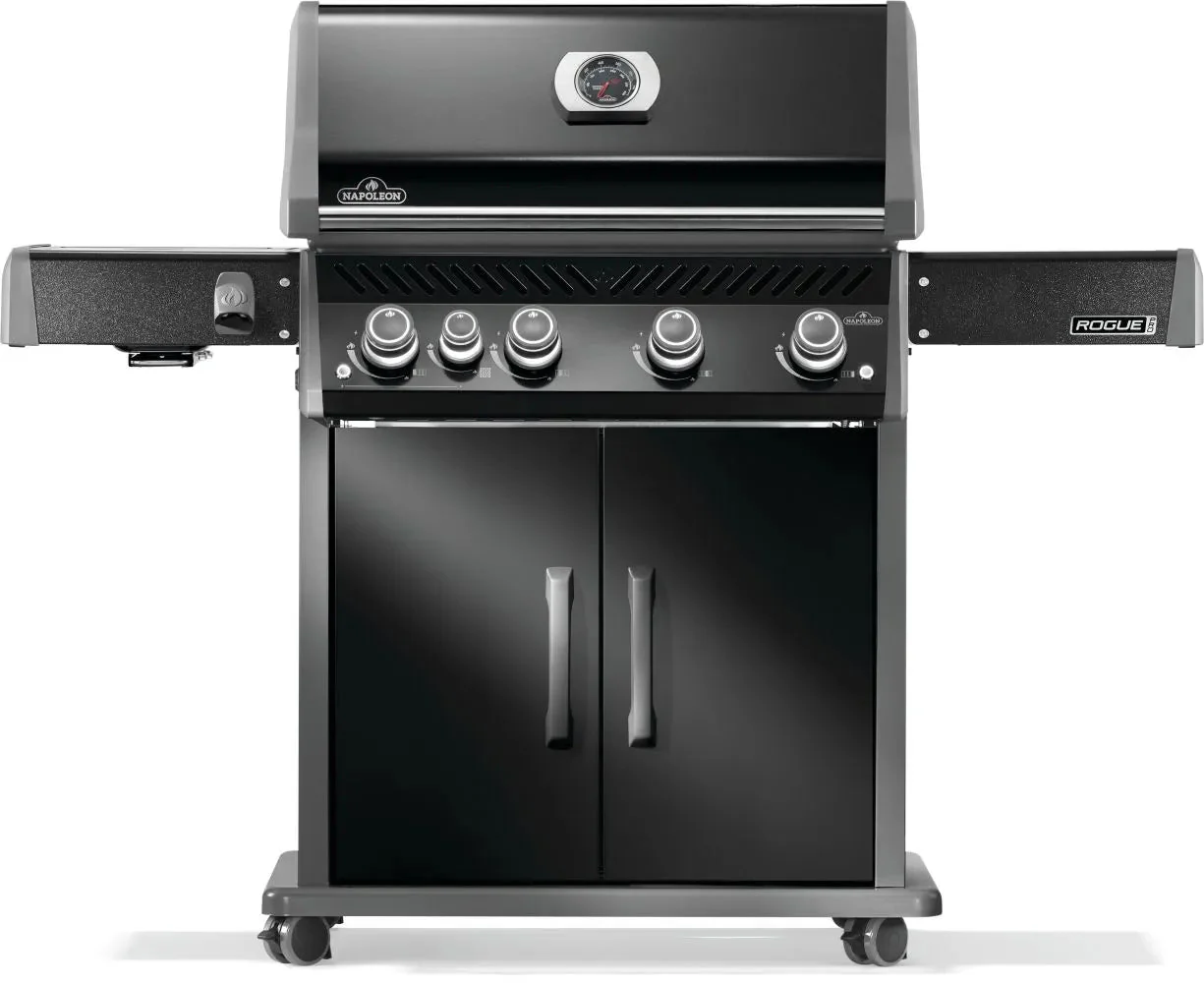 RP525SIBPK-2 - Napoleon Rogue PRO 525 au propane avec brûleur latéral infrarouge, noir