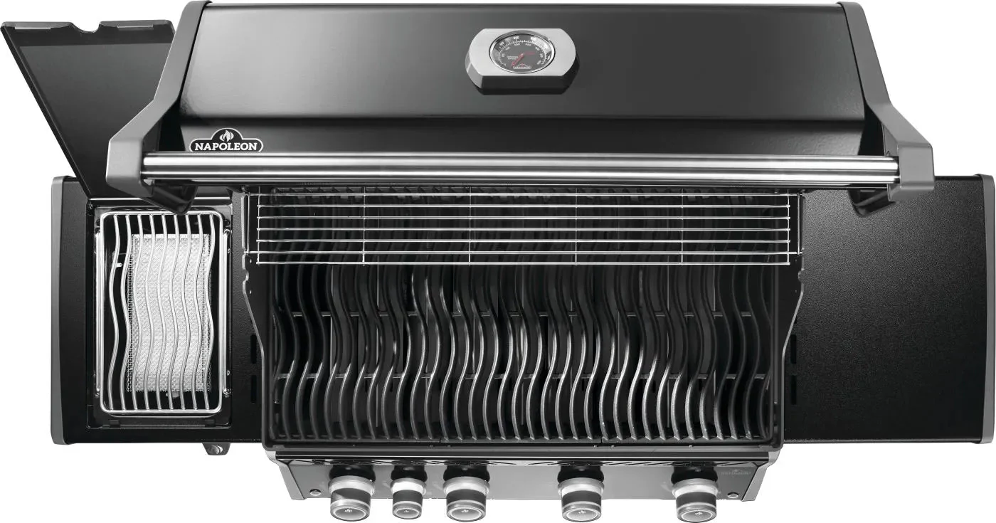 RP525SIBPK-2 - Napoleon Rogue PRO 525 au propane avec brûleur latéral infrarouge, noir - Image 4