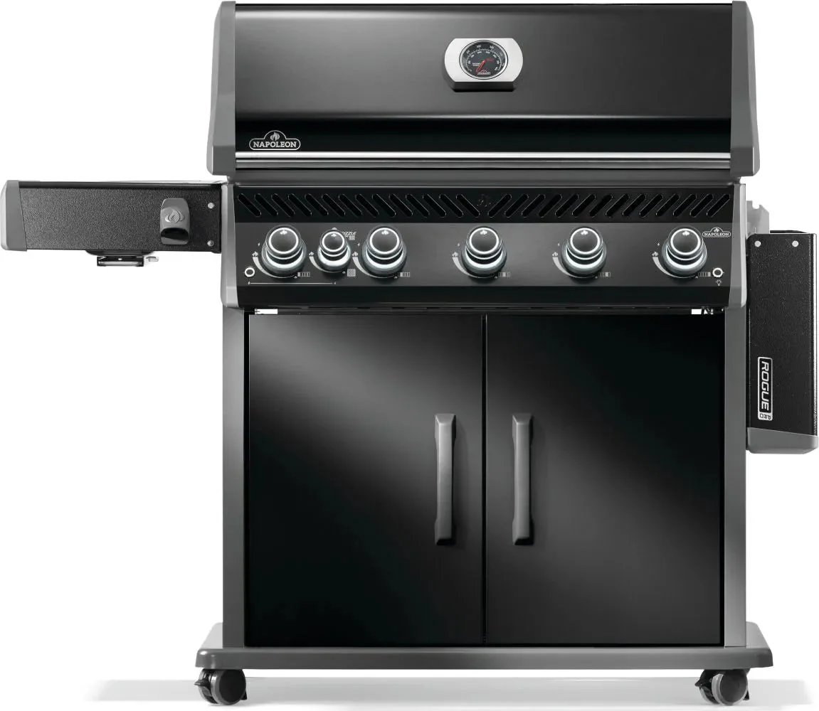 RP625SIBNK-2 - Napoleon Rogue PRO 625 au gaz naturel avec brûleur latéral infrarouge, noir - Image 4