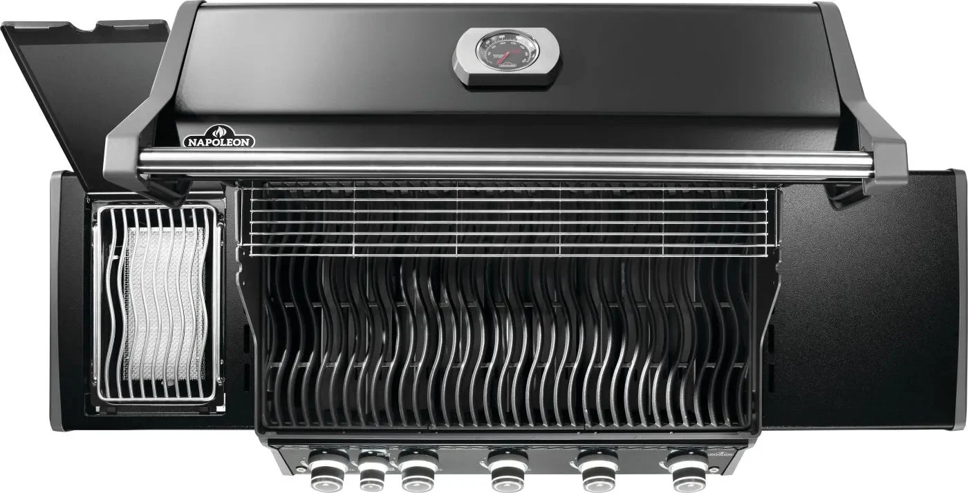 RP625SIBNK-2 - Napoleon Rogue PRO 625 au gaz naturel avec brûleur latéral infrarouge, noir - Image 5