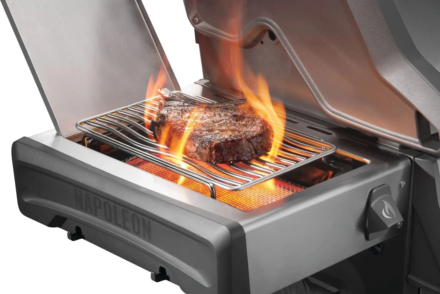 RP625SIBNSS-2 - Napoleon Rogue PRO 625 au gaz naturel avec brûleur latéral infrarouge, acier inoxydable - Image 14
