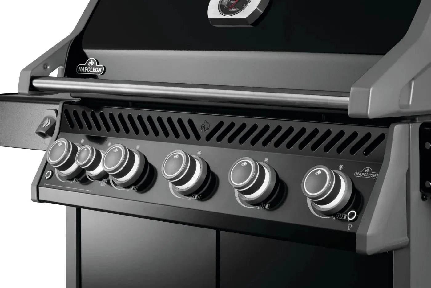 RP625SIBPK-2 Napoleon Rogue Pro 625 Noir avec Brûleur latéral infrarouge - Image 5