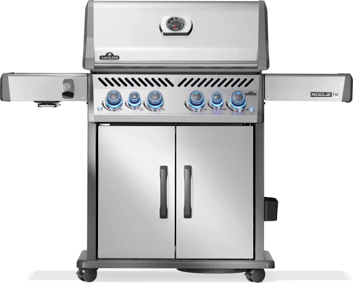 RPS525RSIBPSS-2 - Napoleon Rogue PRO-S 525 au propane avec brûleurs latéral et arrière infrarouges, acier inoxydable